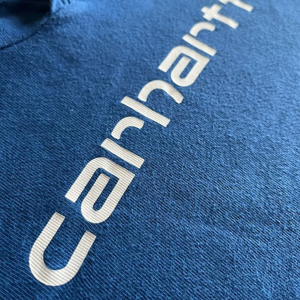 Carhartt blue hooded